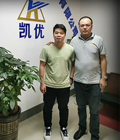 感謝自動化設(shè)備行業(yè)趙總對華企立方的信任與認可，必牢記使命，不計成本服務(wù)客戶，做良心企業(yè)。