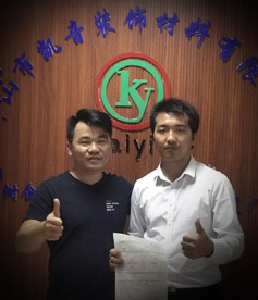 感謝建材行業王總對華企立方的信任與認可，我們定全力以赴，不負使命，幫您把網絡營銷落地。