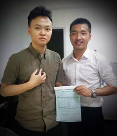 感謝玻璃機械行業簡先生對華企立方的信任與認可，我們定全力以赴，不負使命，幫您把網絡營銷落地。